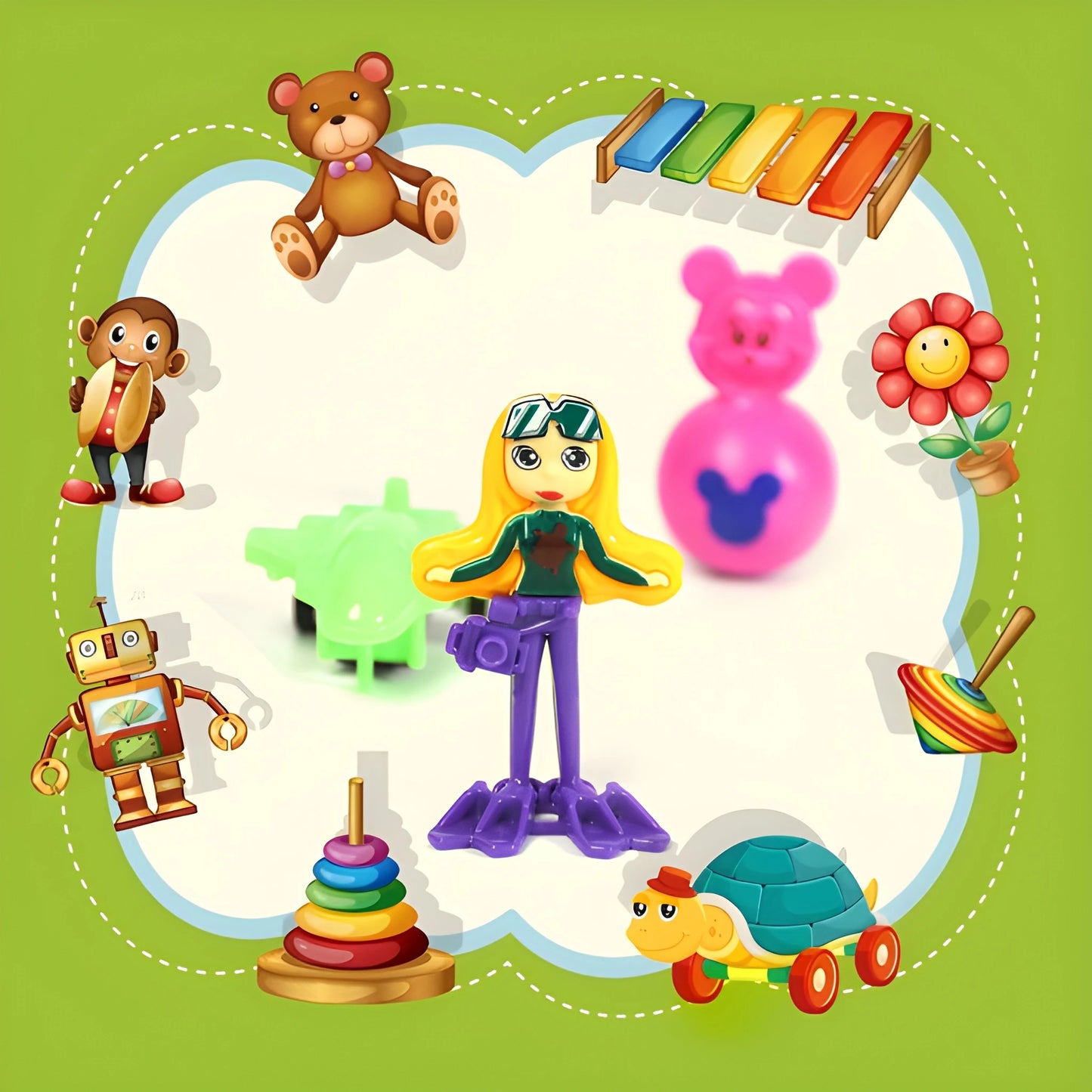 12-Piece Surprise Toy Bundle - Toys & Games