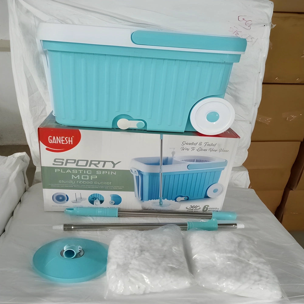 360° spin mop system