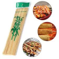 Natural Bamboo BBQ Skewers - Home & Kitchen