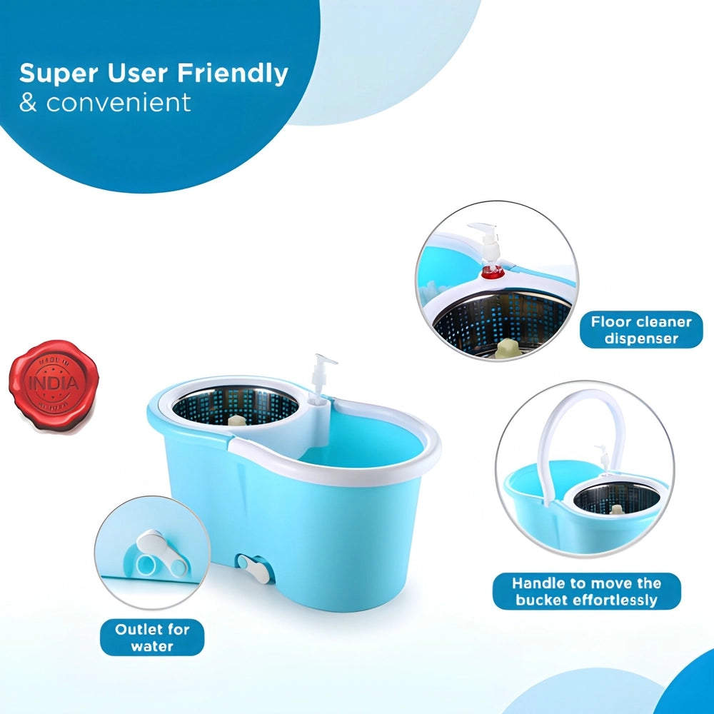 Best 360° self-spinning mop set - mops | 2025 | fast shipping