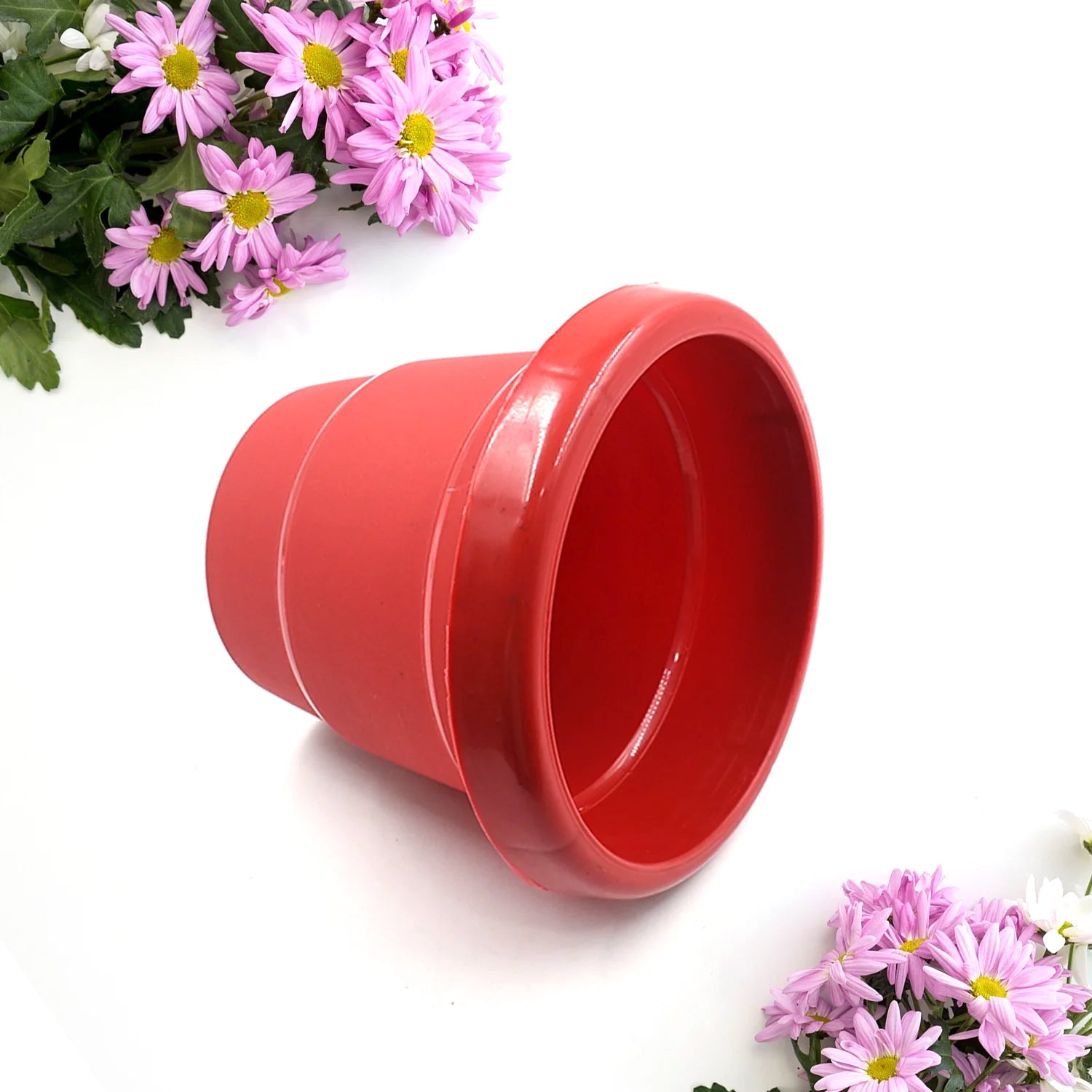 13cm Heavy-Duty Plastic Plant Pot