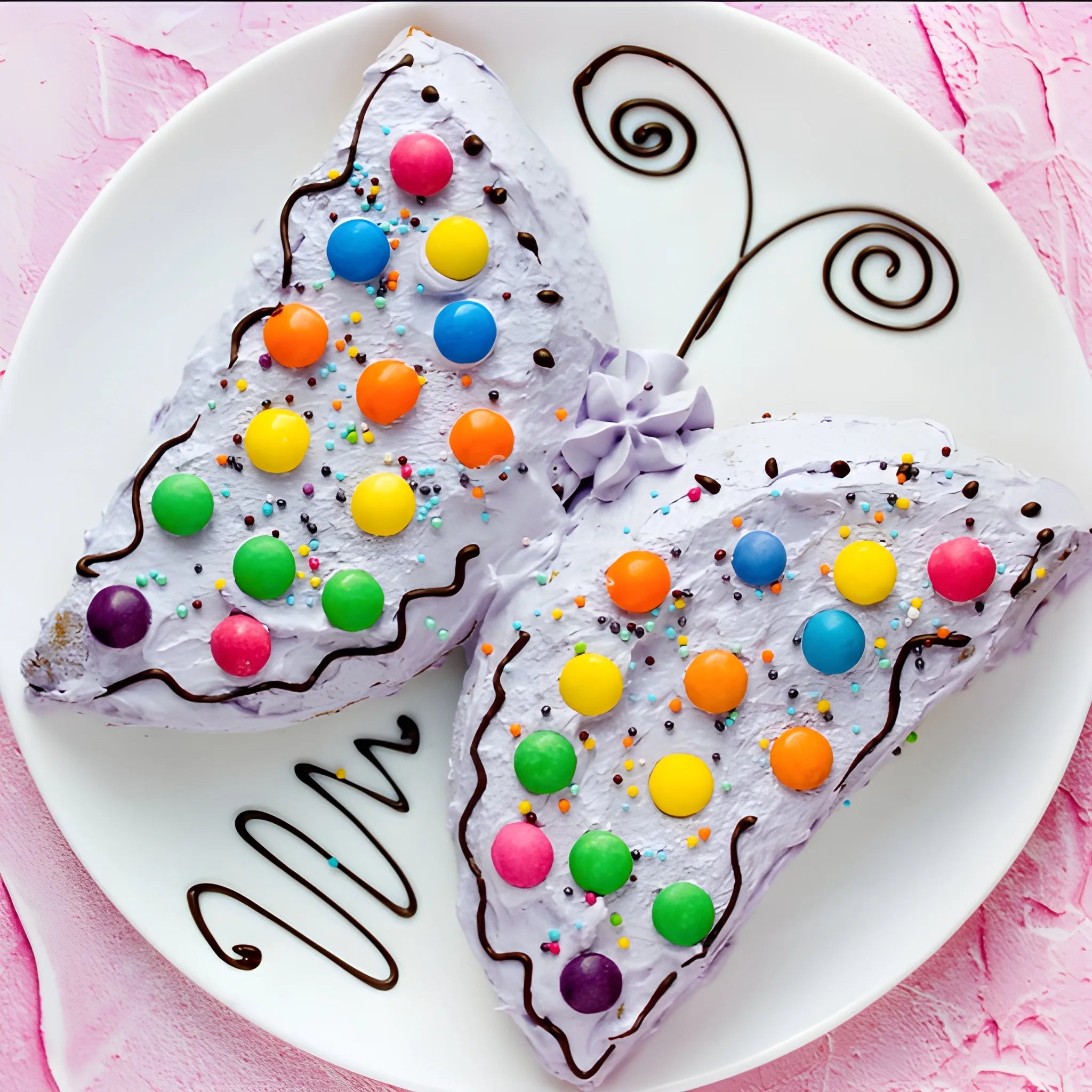 Butterfly silicone baking cups