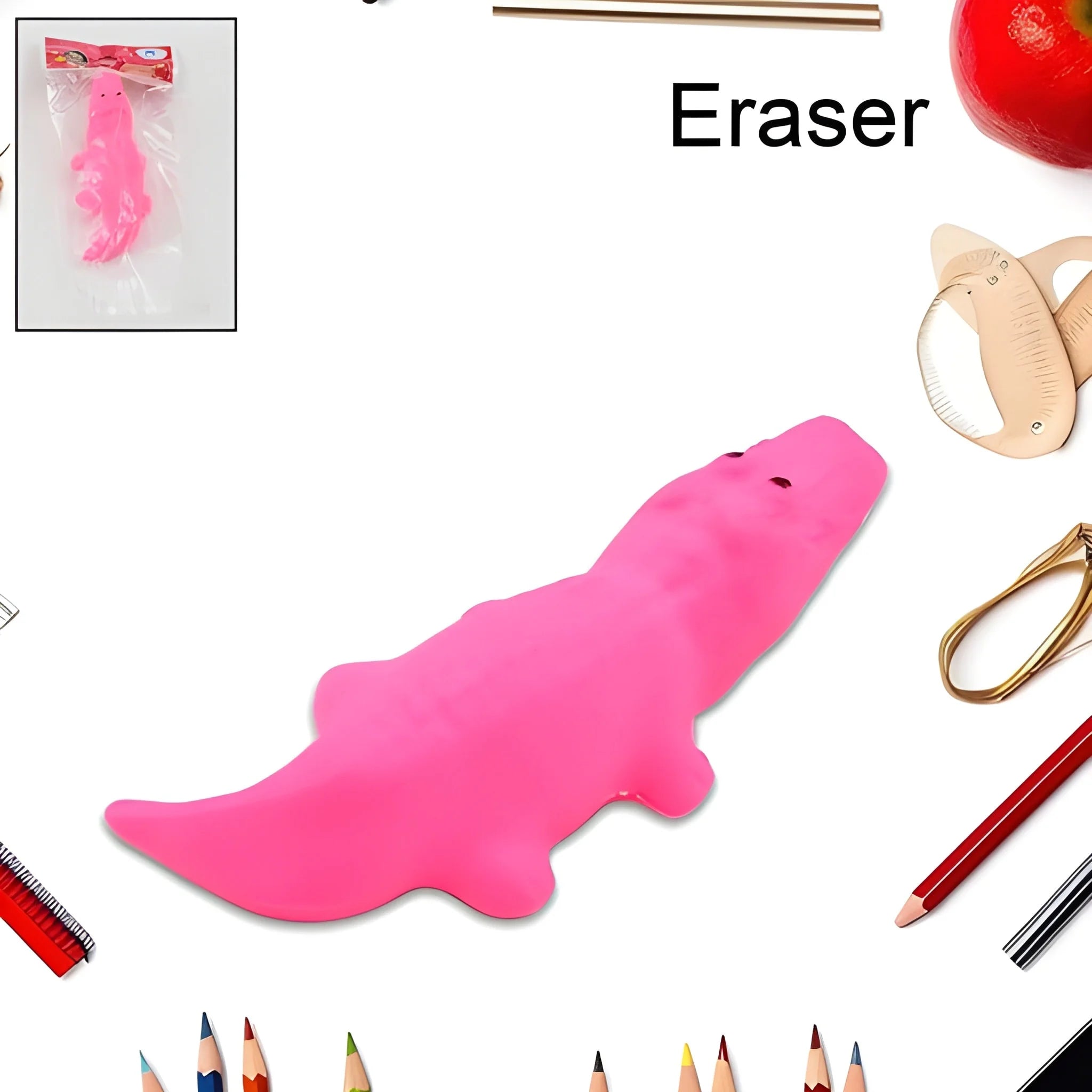 Animal design eraser