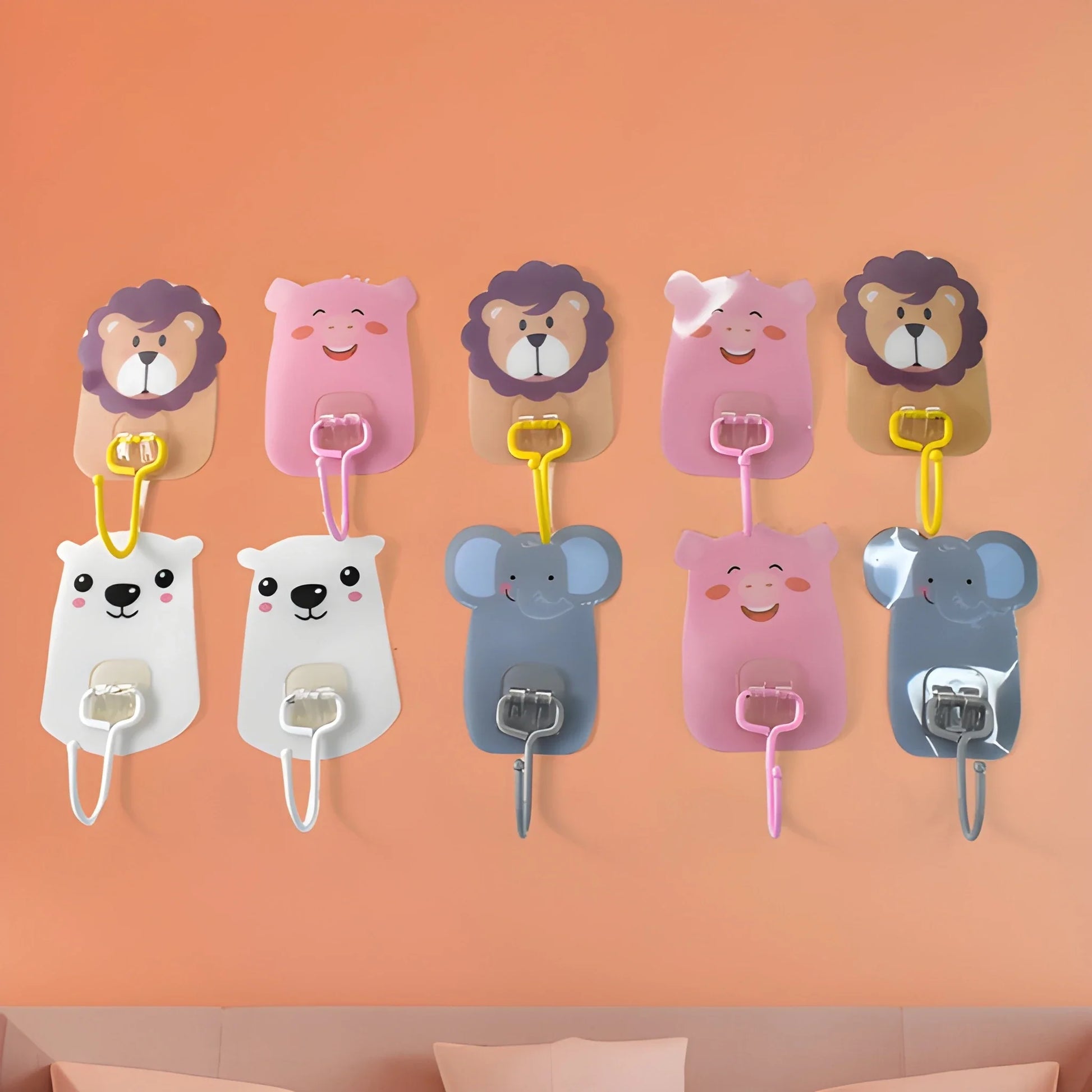 Best no-drill cartoon wall hooks - utility | 2025 | fast shipping