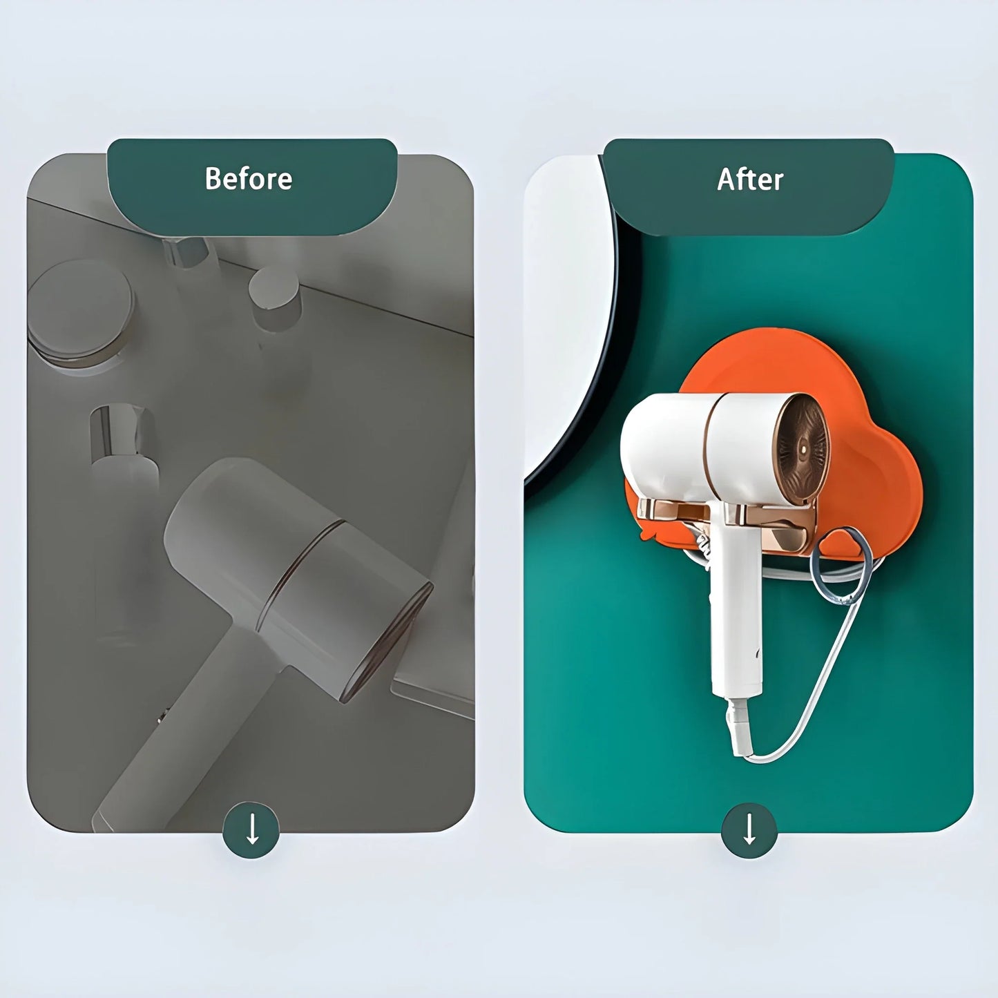 Best no-drill hair dryer holder - towel racks & holders | 2025 | fast shipping