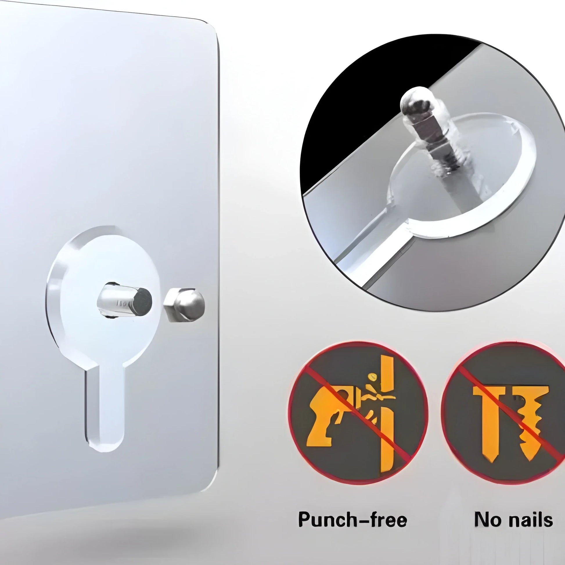 No-Drill Screw Hooks - Home Improvement