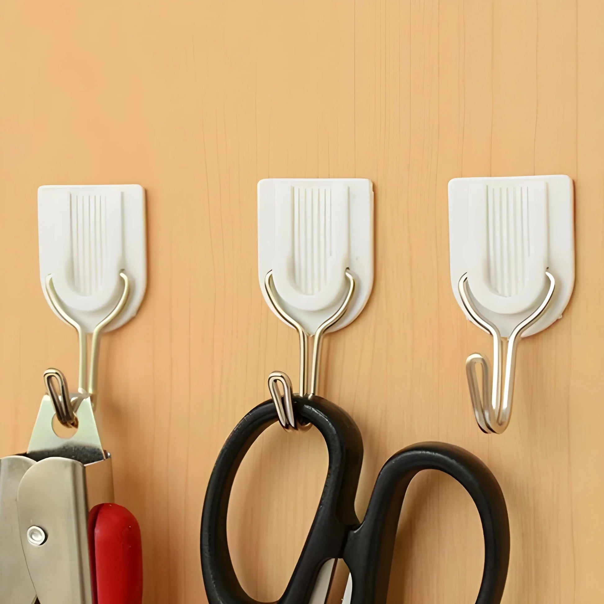 No-Drill Sticky Hooks - Home Improvement