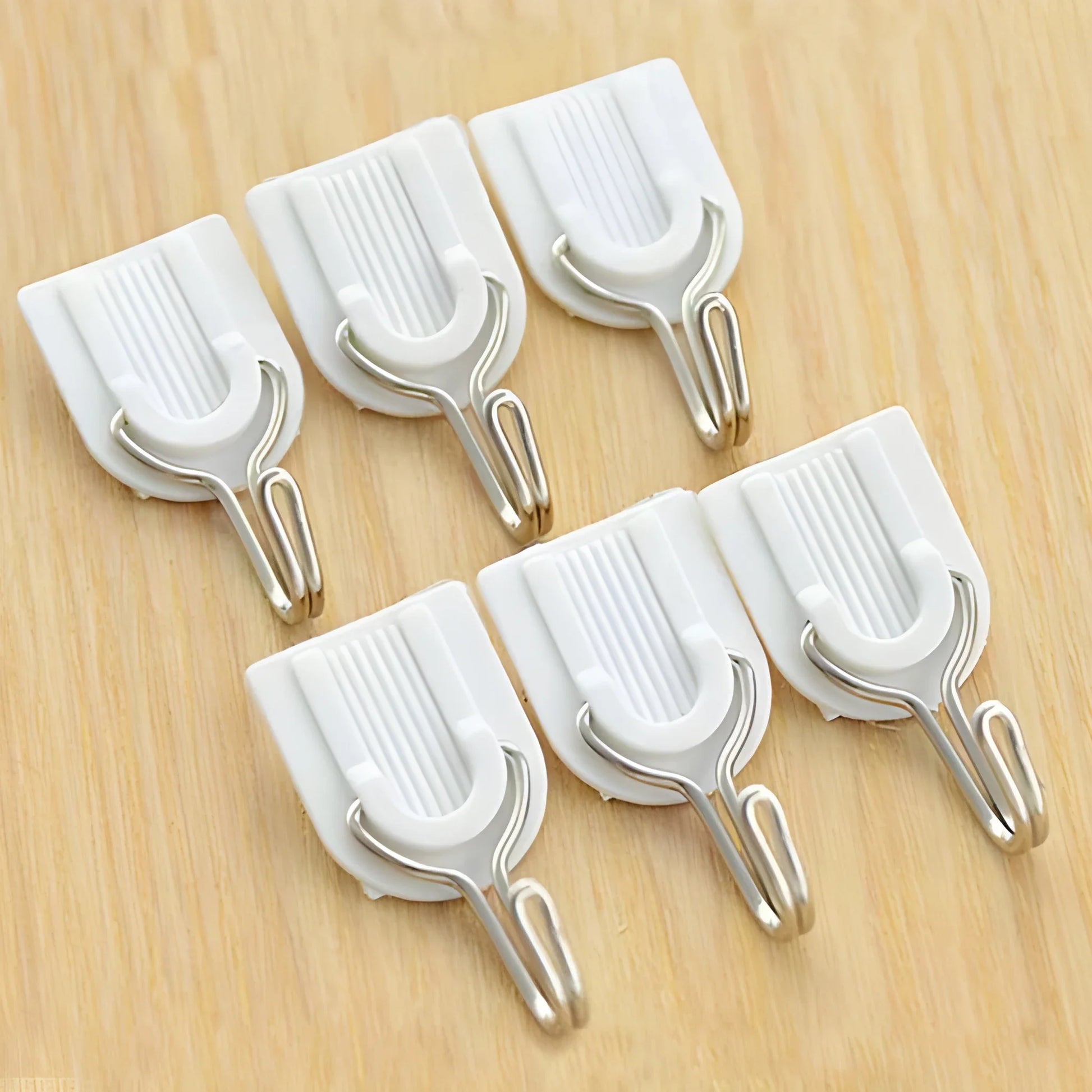 No-Drill Sticky Hooks - Home Improvement