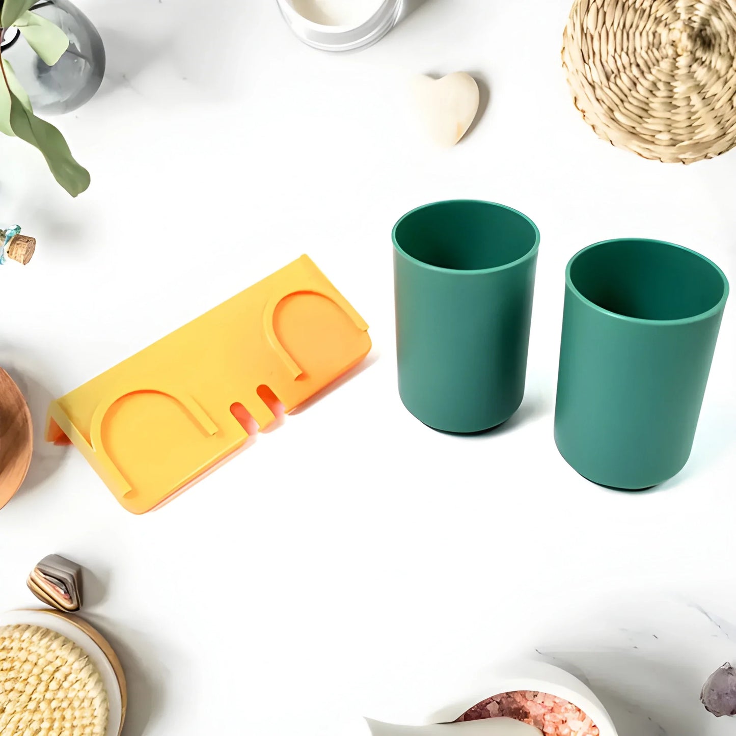 Best no-drill toothbrush organizer - holders | 2025 | fast shipping