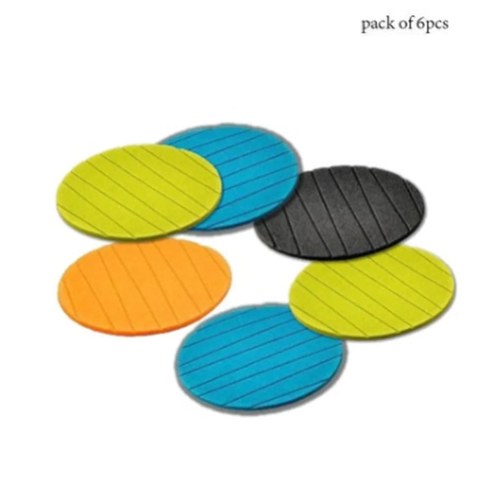 Best non-slip silicone coasters (6-pack) - 2025 | fast shipping