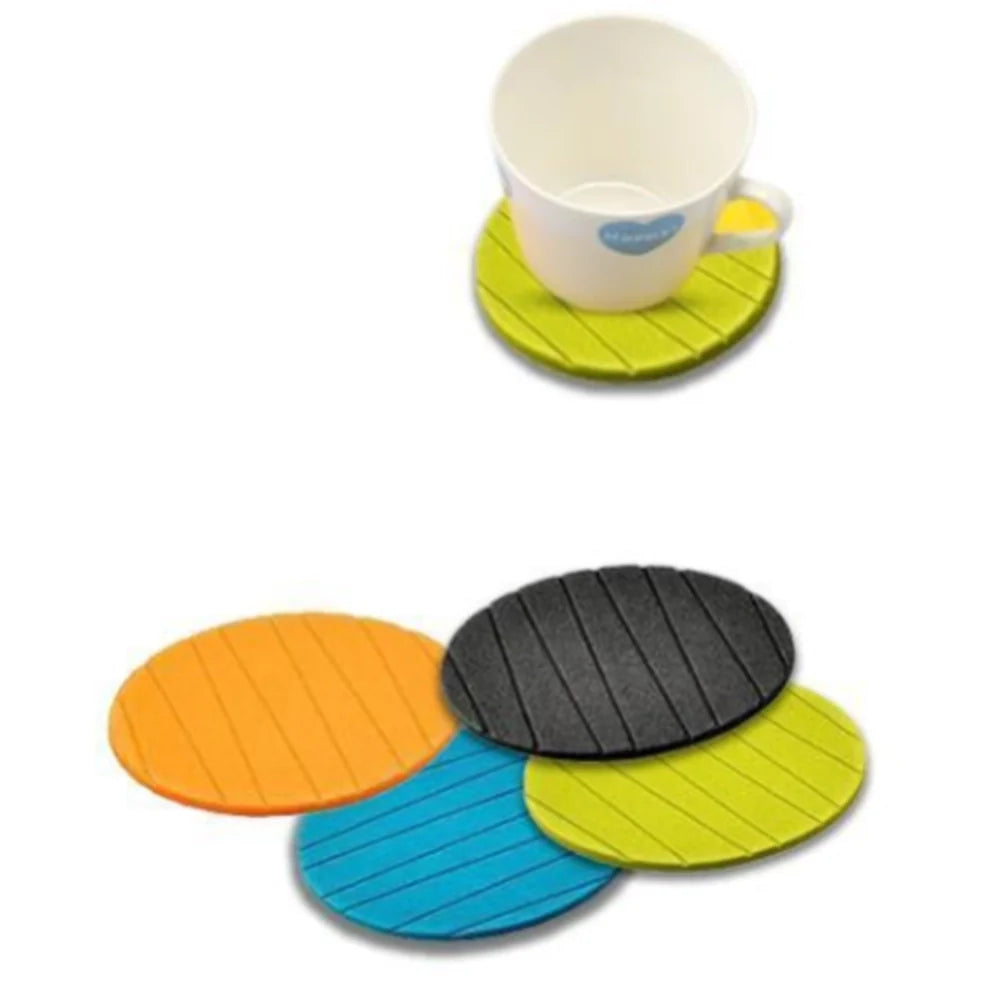 Best non-slip silicone coasters (6-pack) - 2025 | fast shipping