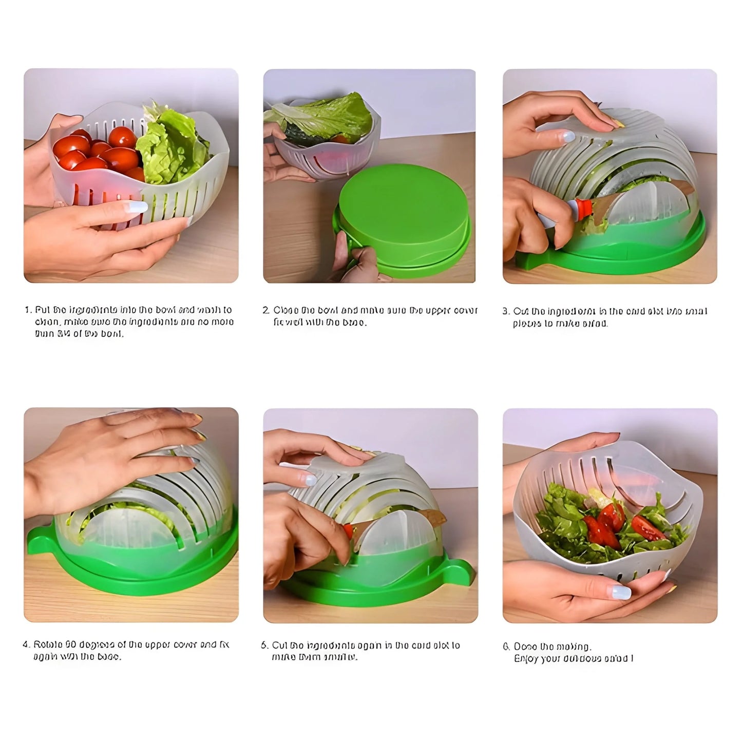 Best plastic 60 seconds salad cutter - home & garden | 2025 | fast shipping