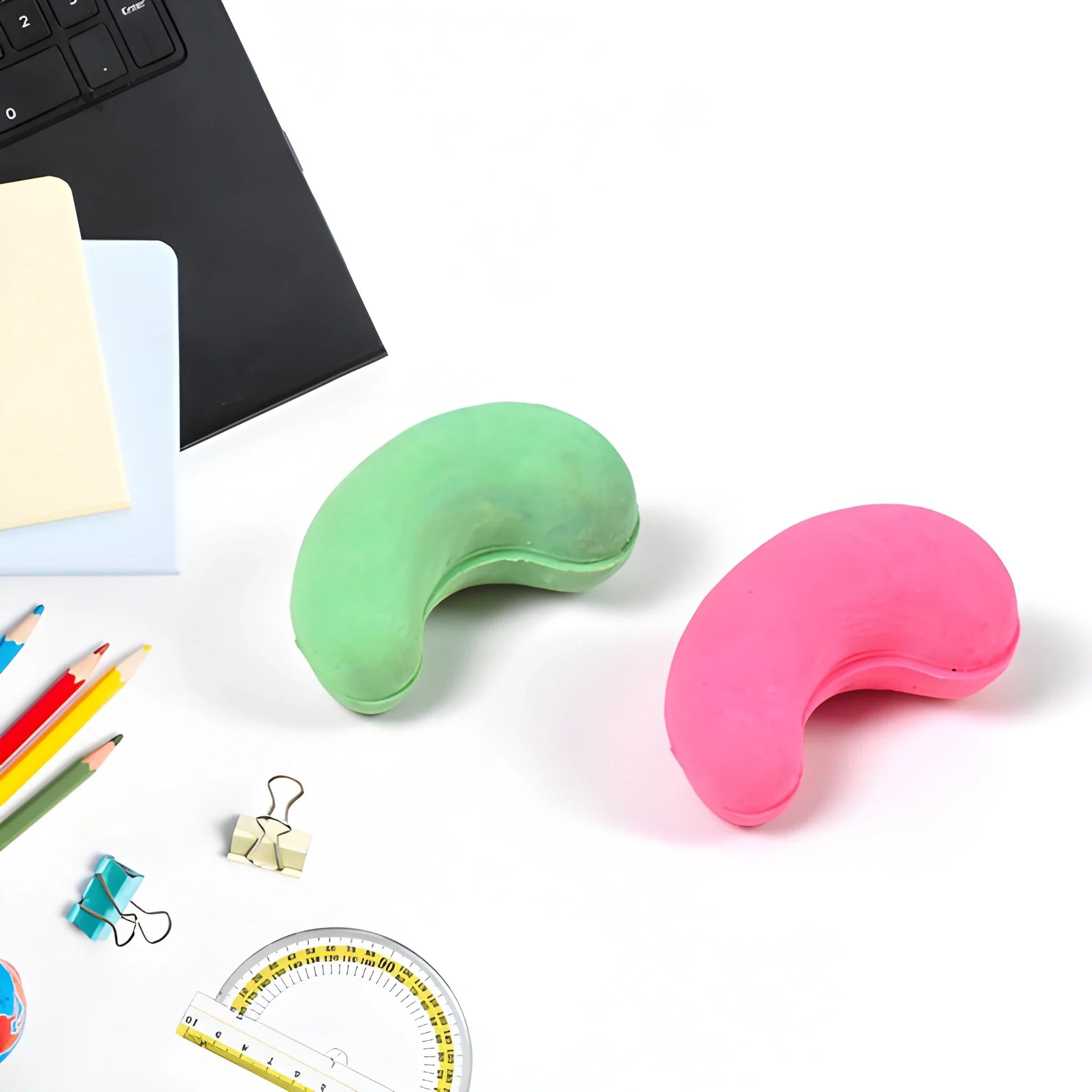 Nut-Shaped Fun Erasers - Stationery