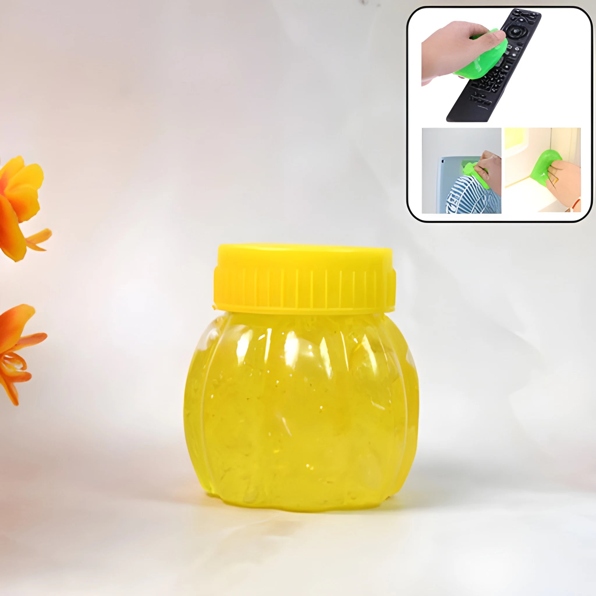 Glitter & crystal slime combo