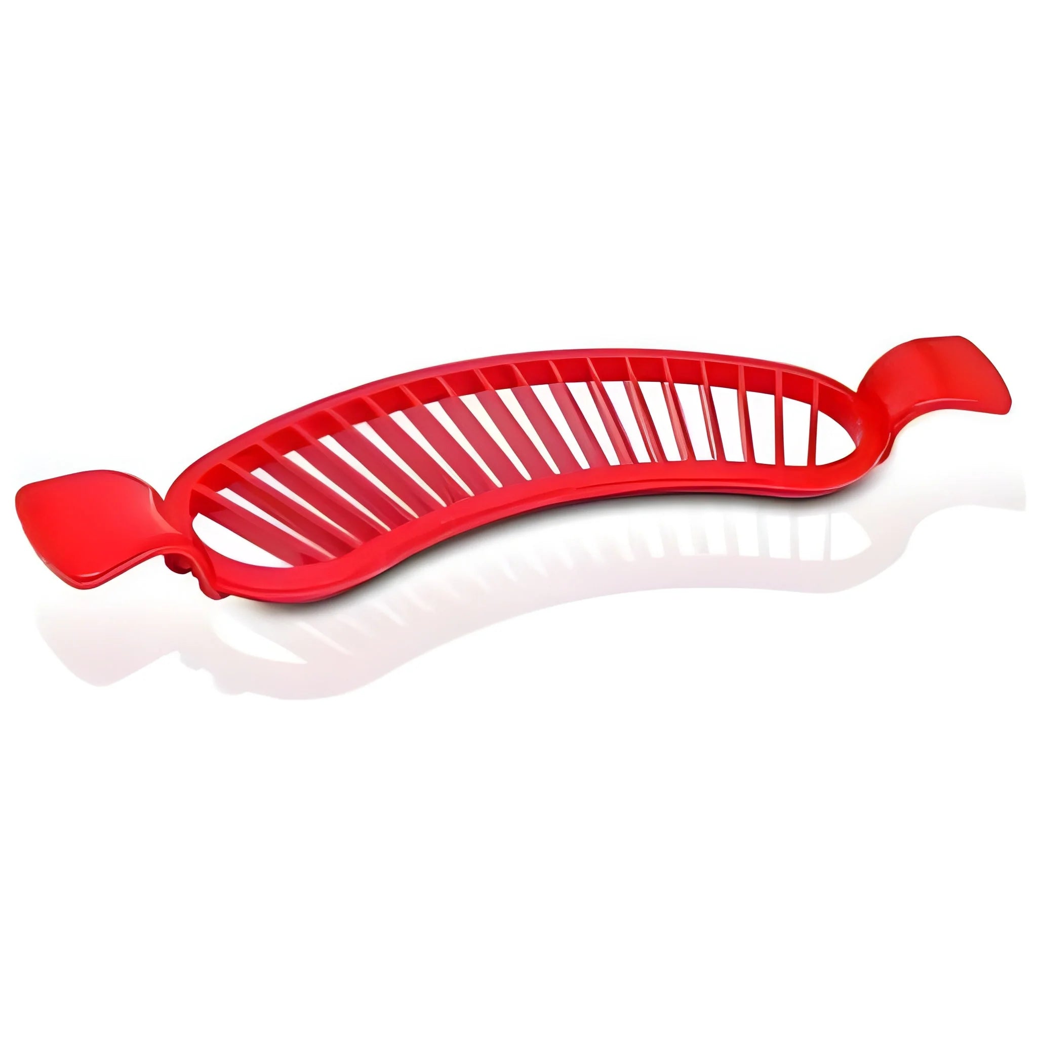 Plastic banana slicercutter with handle