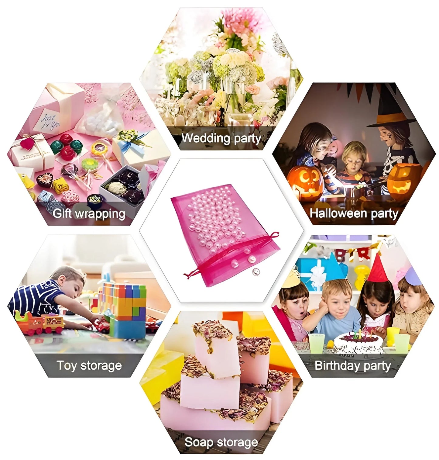 Best organza gift bags small mesh - arts & entertainment | 2025 | fast shipping