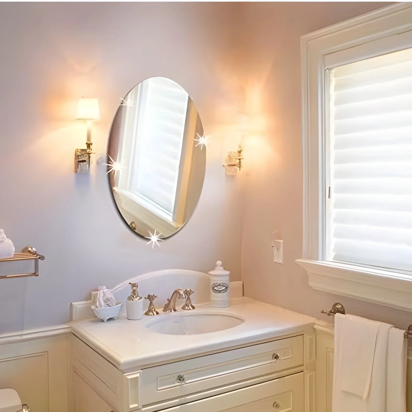 Best peel-and-stick mirror decal - home decor decals | 2025 | fast shipping