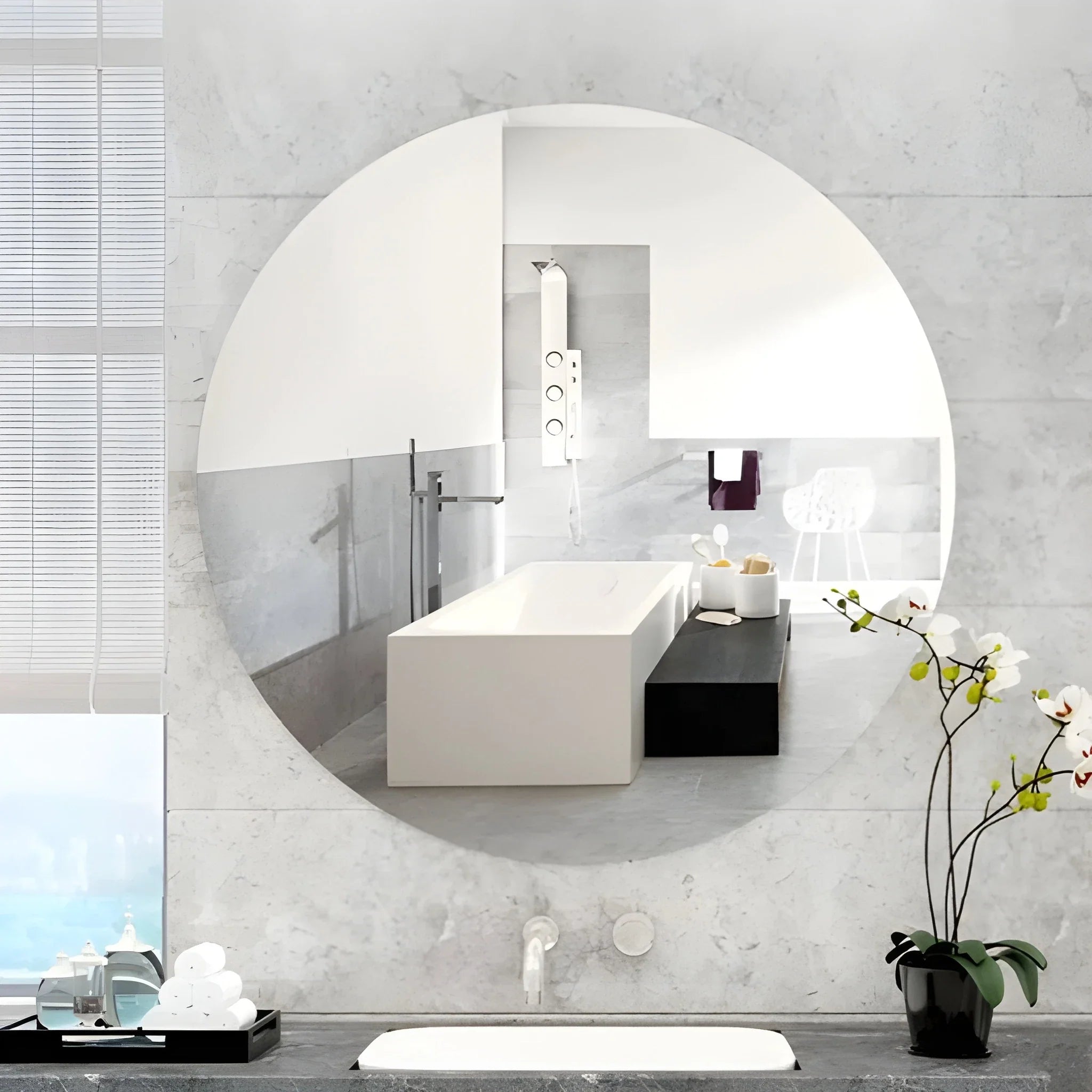 Best peel-and-stick mirror tile - mirrors | 2025 | fast shipping