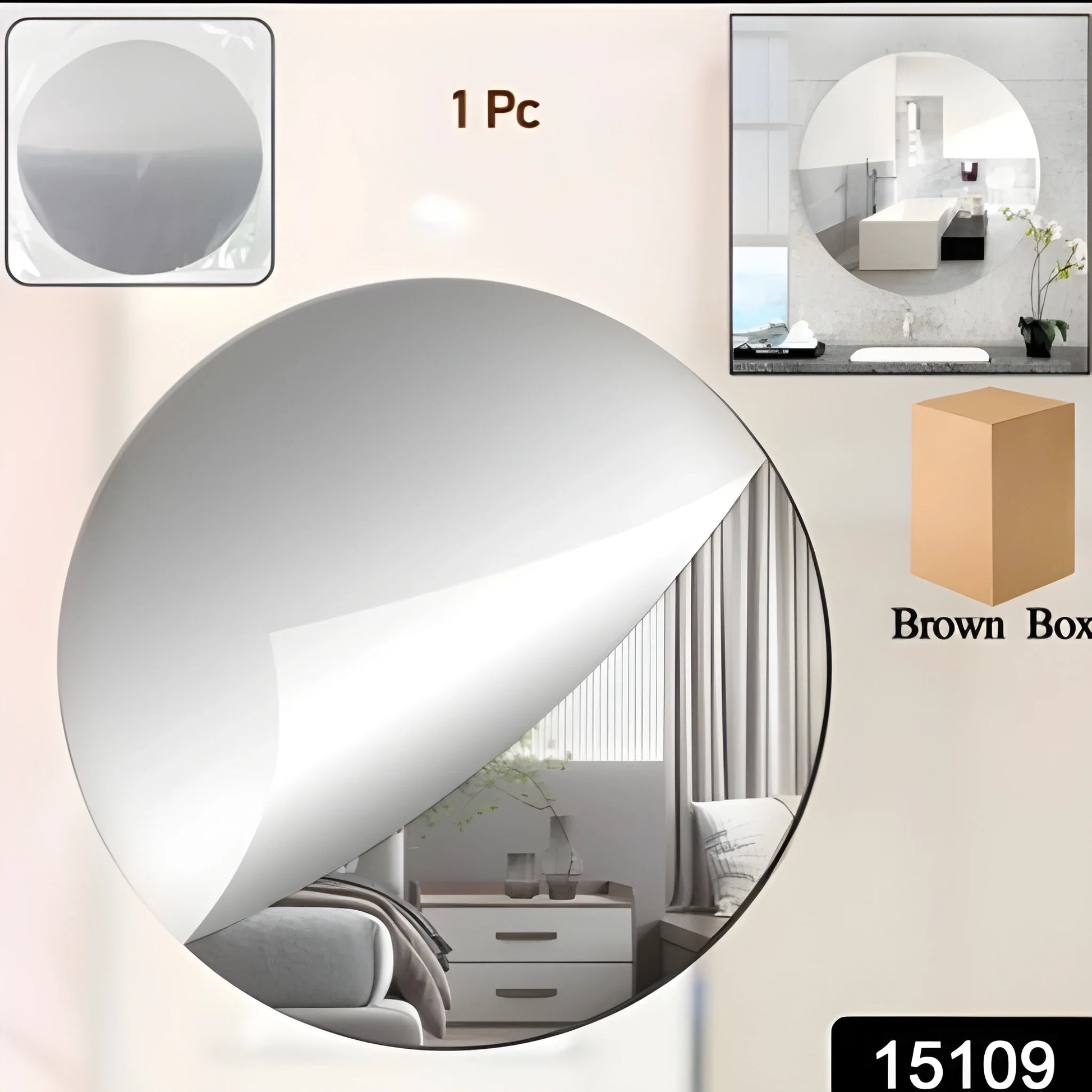 Best peel-and-stick mirror tile - mirrors | 2025 | fast shipping