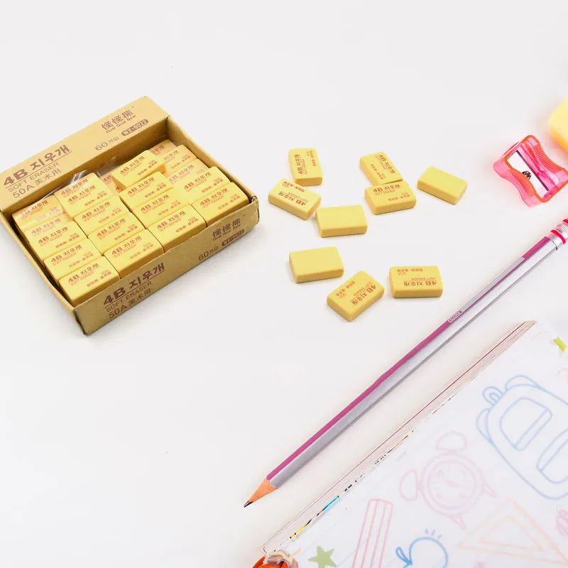 Best pencil eraser (60 pc pack) - standard erasers | 2025 | fast shipping