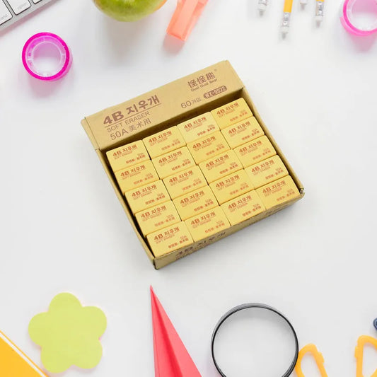 Best pencil eraser (60 pc pack) - standard erasers | 2025 | fast shipping