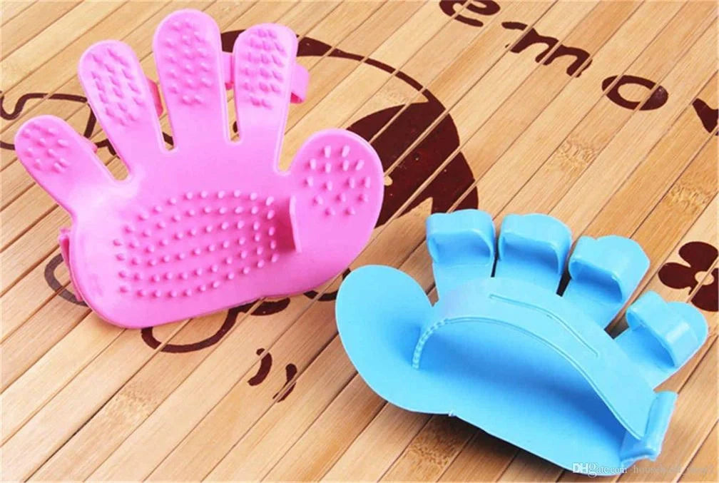 Pet Grooming Glove Brush - Home & Kitchen