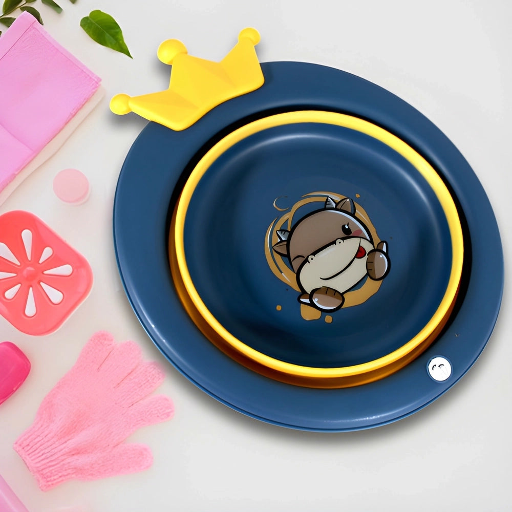 Best foldable cartoon wash basin - baby bathtubs & bath seats | 2025 | fast shipping