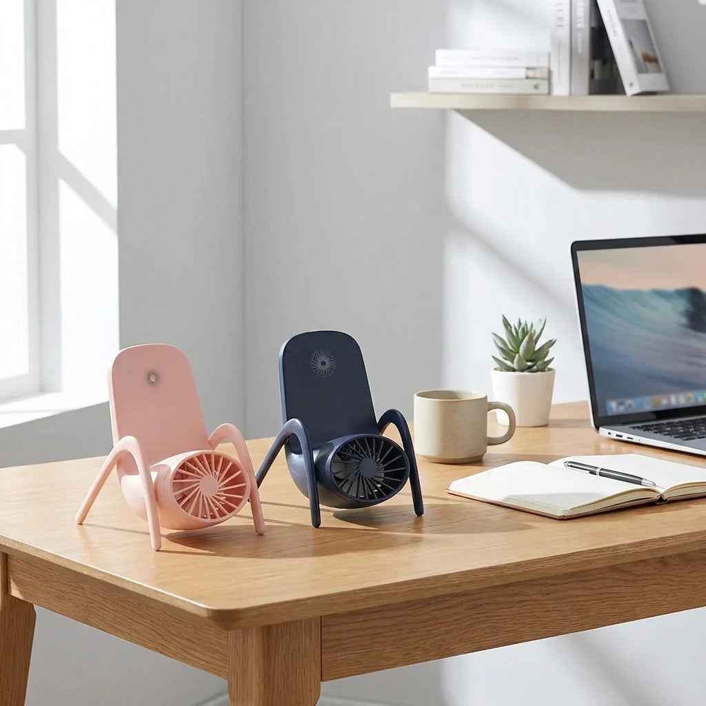Best phone holder cooling fan - powered hand fans & misters | 2026 | fast shipping