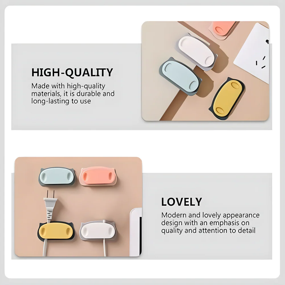 Pig Cable Organizer Clips - Home Improvement