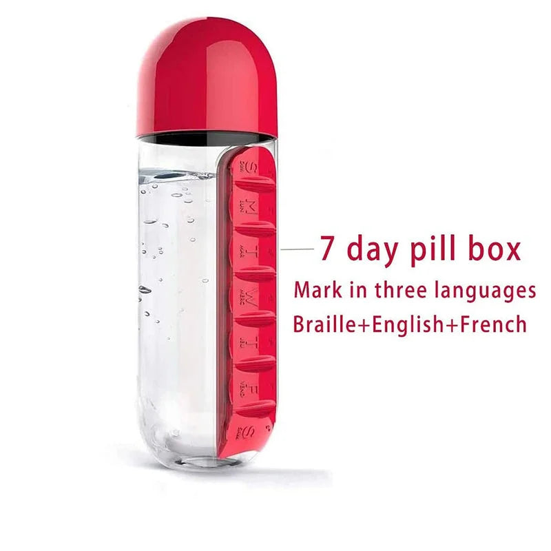 Best pill organizer water bottle - pillboxes | 2025 | fast shipping
