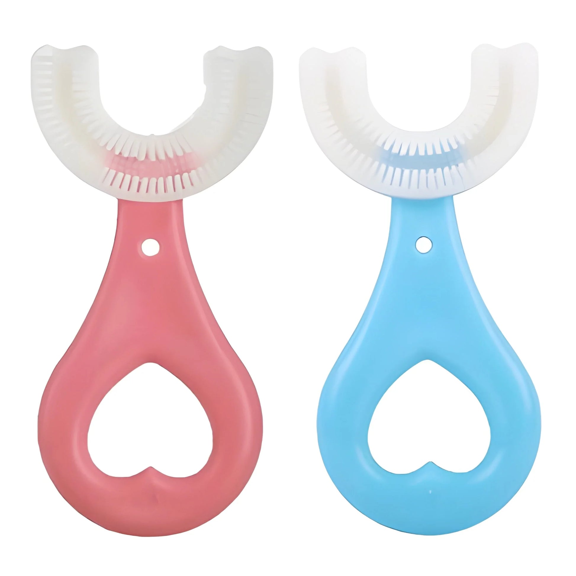 Baby Bear U-shaped Silicone Brush Head Toothbrush - Health & Personal Care