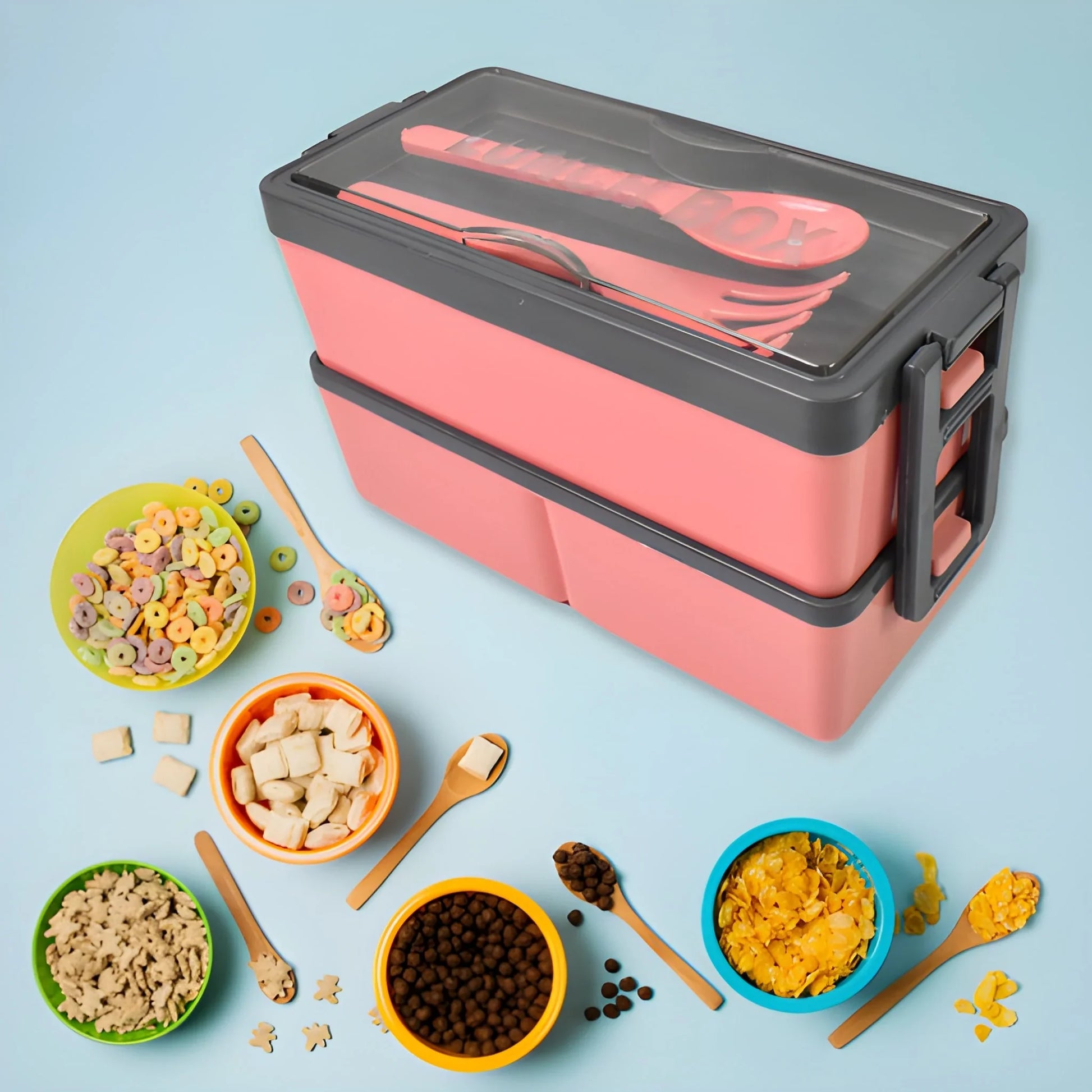 Best plastic 3 layer leak proof lunch box - home & garden | 2025 | fast shipping