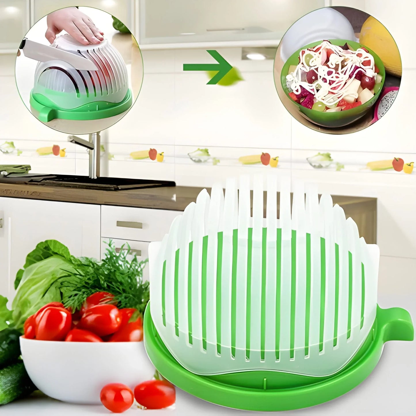 Best plastic 60 seconds salad cutter - home & garden | 2025 | fast shipping