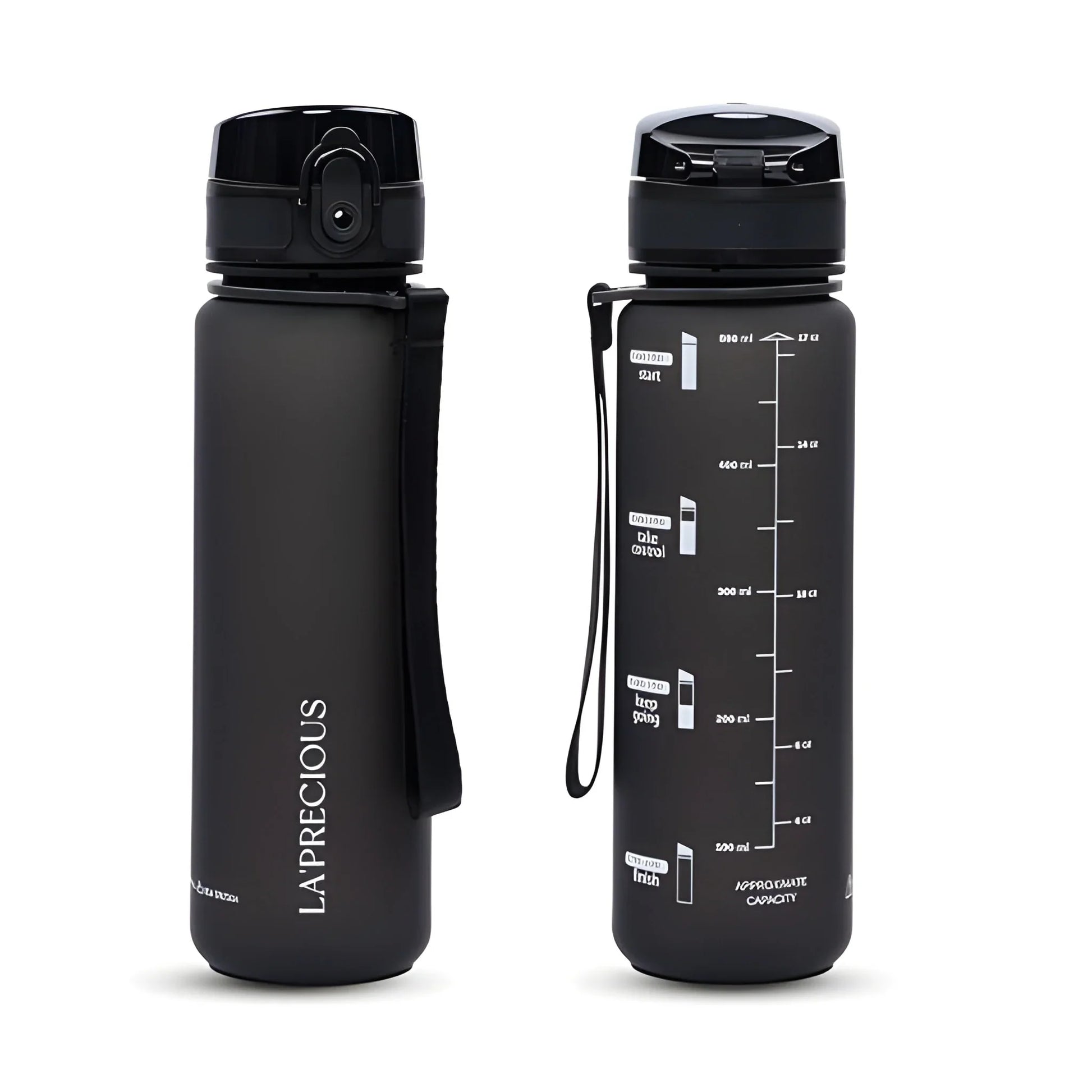 Best plastic black motivational water bottle - home & garden | 2025 | fast shipping