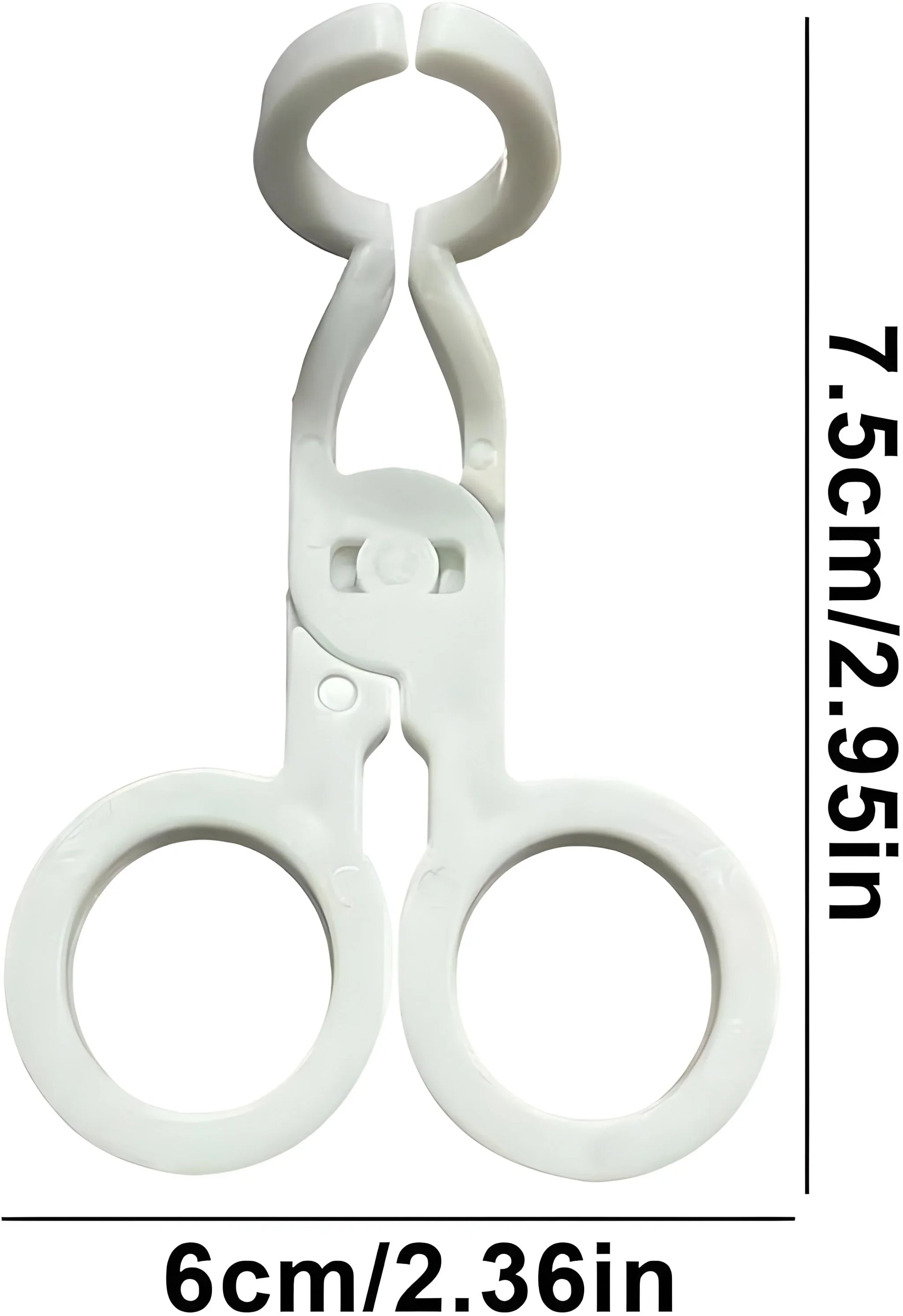 Plastic Ergonomic Women Eye Care Contact Lenses Inserter Remover Tool - Health & Personal