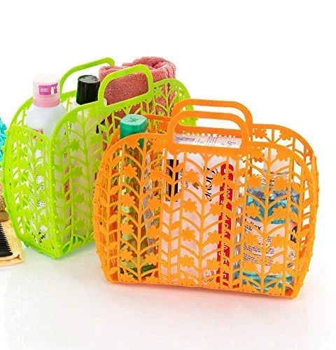 Best plastic foldable basket bag – 3 pcs - household storage bags | 2025 | fast shipping