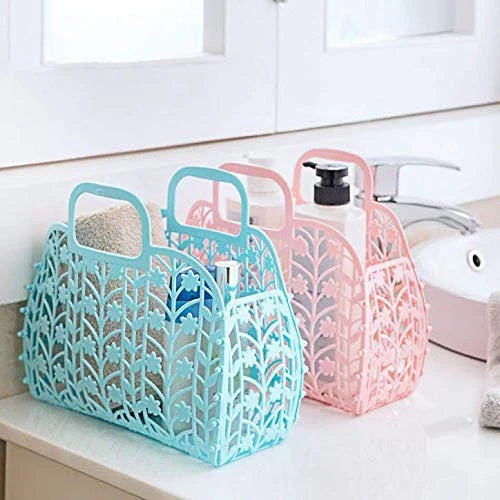 Best plastic foldable basket bag – 3 pcs - household storage bags | 2025 | fast shipping