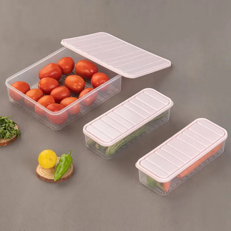 Best plastic food storage container (3 pcs set) - containers | 2025 | fast shipping
