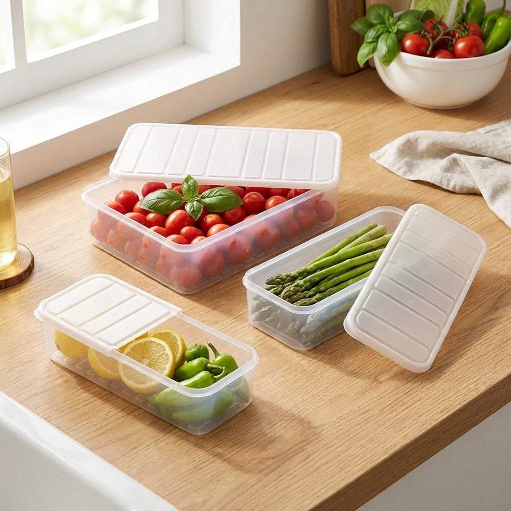 Best plastic food storage container (3 pcs set) - containers | 2026 | fast shipping