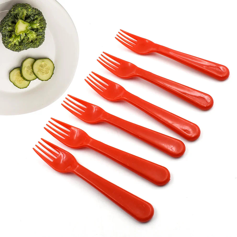 Best plastic fork spoon set – 6 pc - forks | 2025 | fast shipping