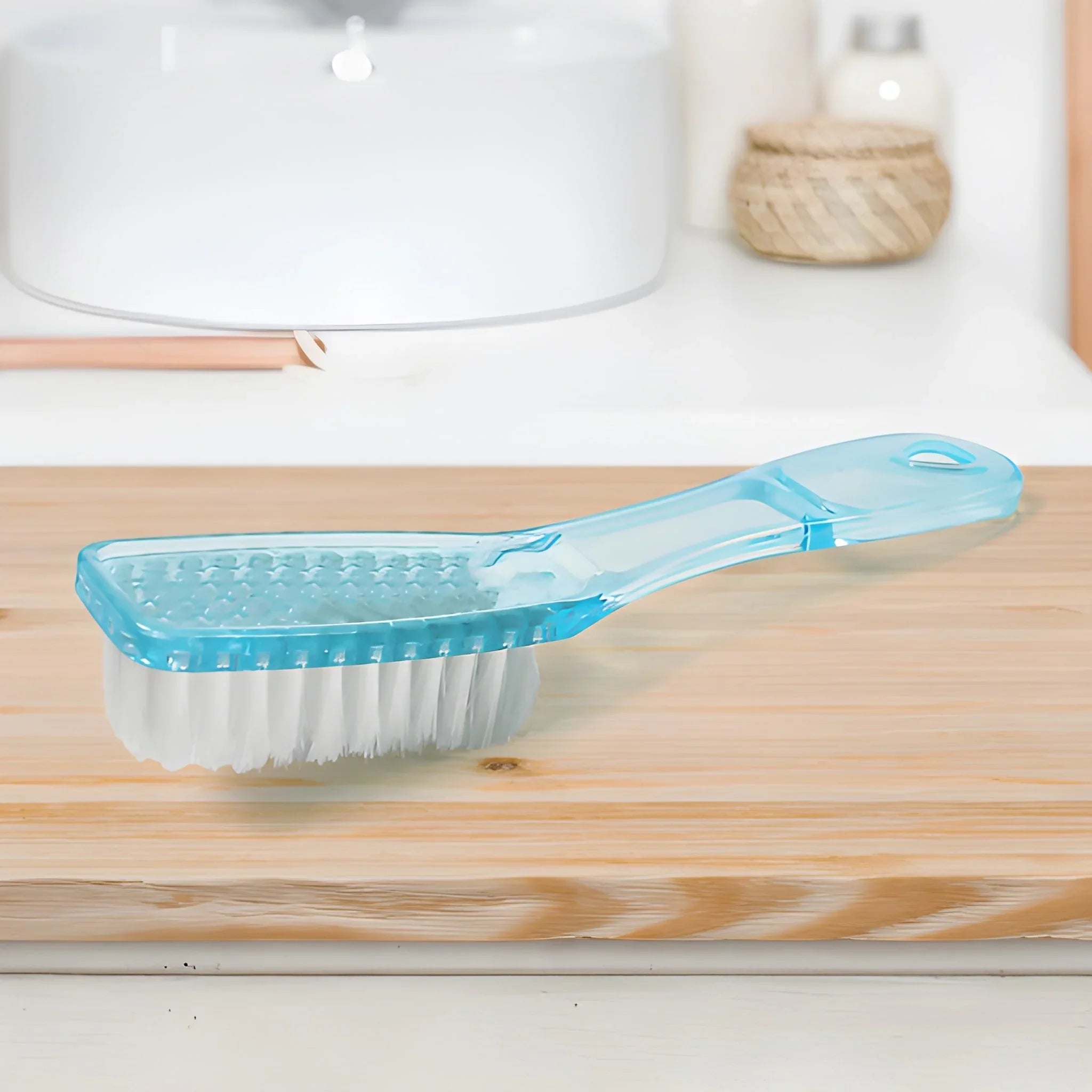 Plastic Handle Shoes Clothes Scrubbing Brush - Home Improvement