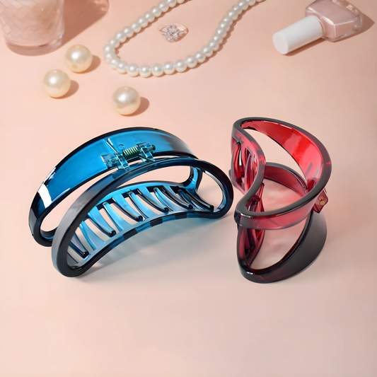 Plastic Matte Hair Clip - Health & Personal Care