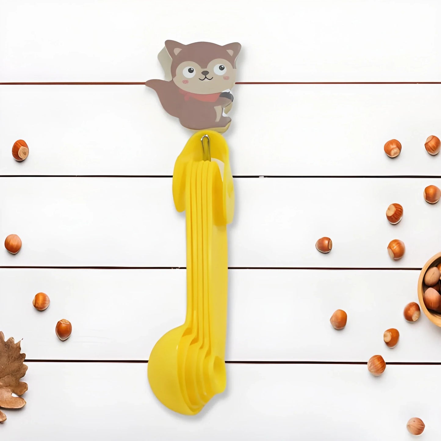 Plastic Measuring Spoons - Set Of 5 - Home & Kitchen