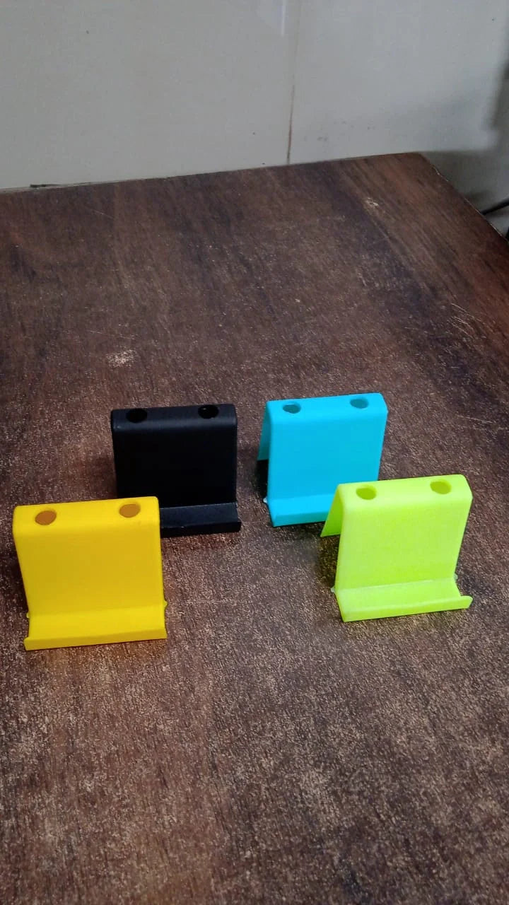 Plastic Phone Stand & Pen Holder – 1 Pc - Mobile Accessories