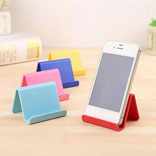 Plastic Phone Stand & Pen Holder – 1 Pc - Mobile Accessories