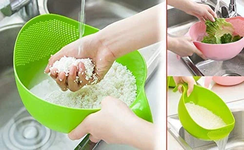Best plastic rice & food strainer – 3 pcs - colanders | 2025 | fast shipping