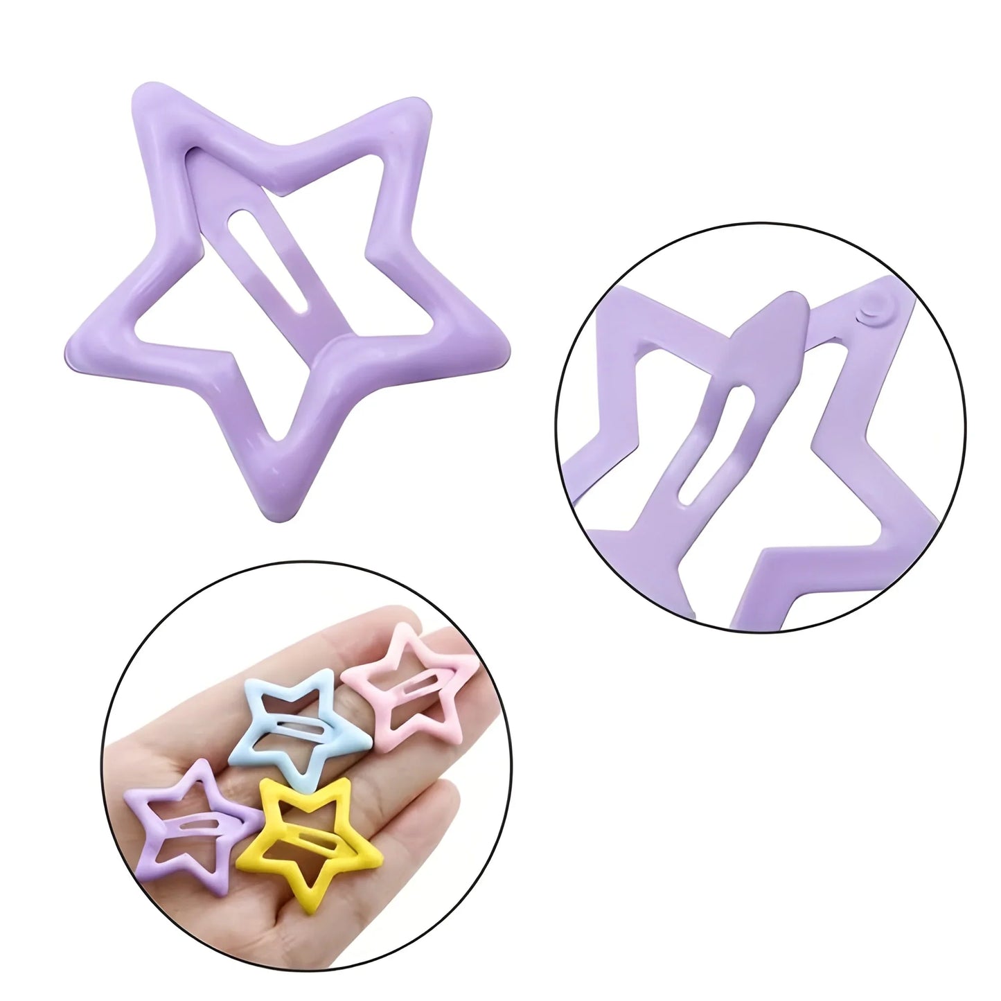 Plastic Small Hair Clips For Girls Kids Accessories - Health & Personal Care