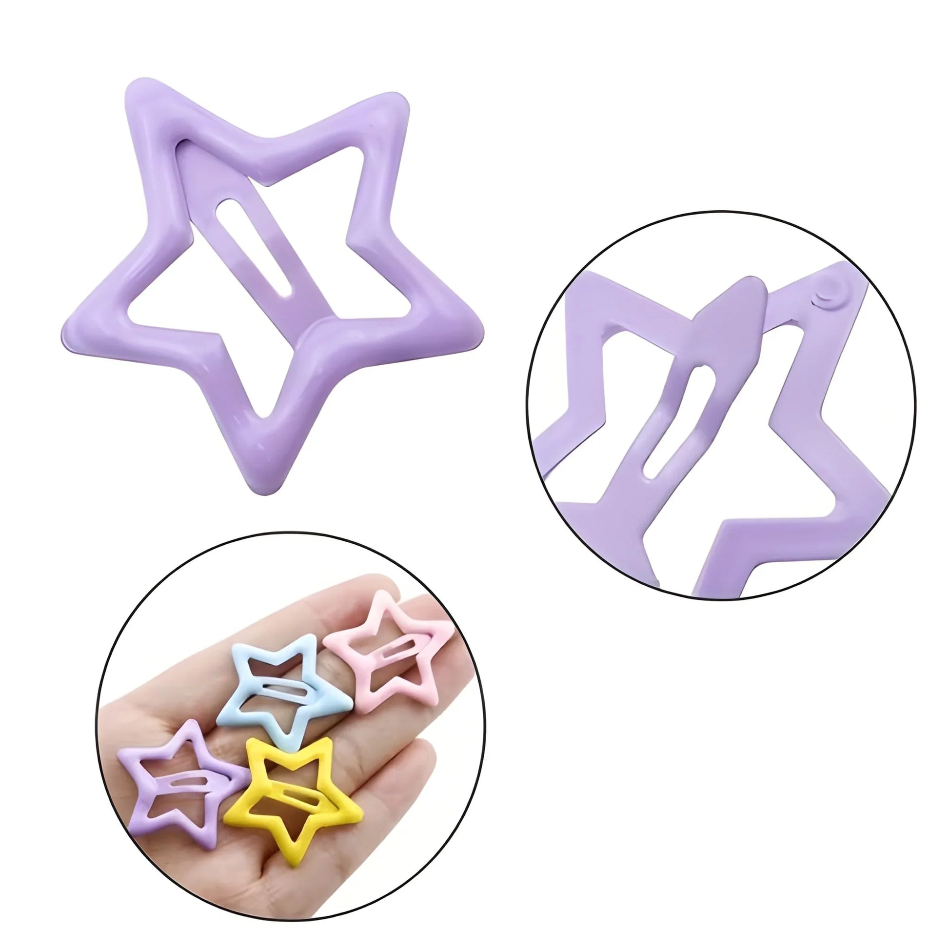 Plastic Small Hair Clips For Girls Kids Accessories - Health & Personal Care
