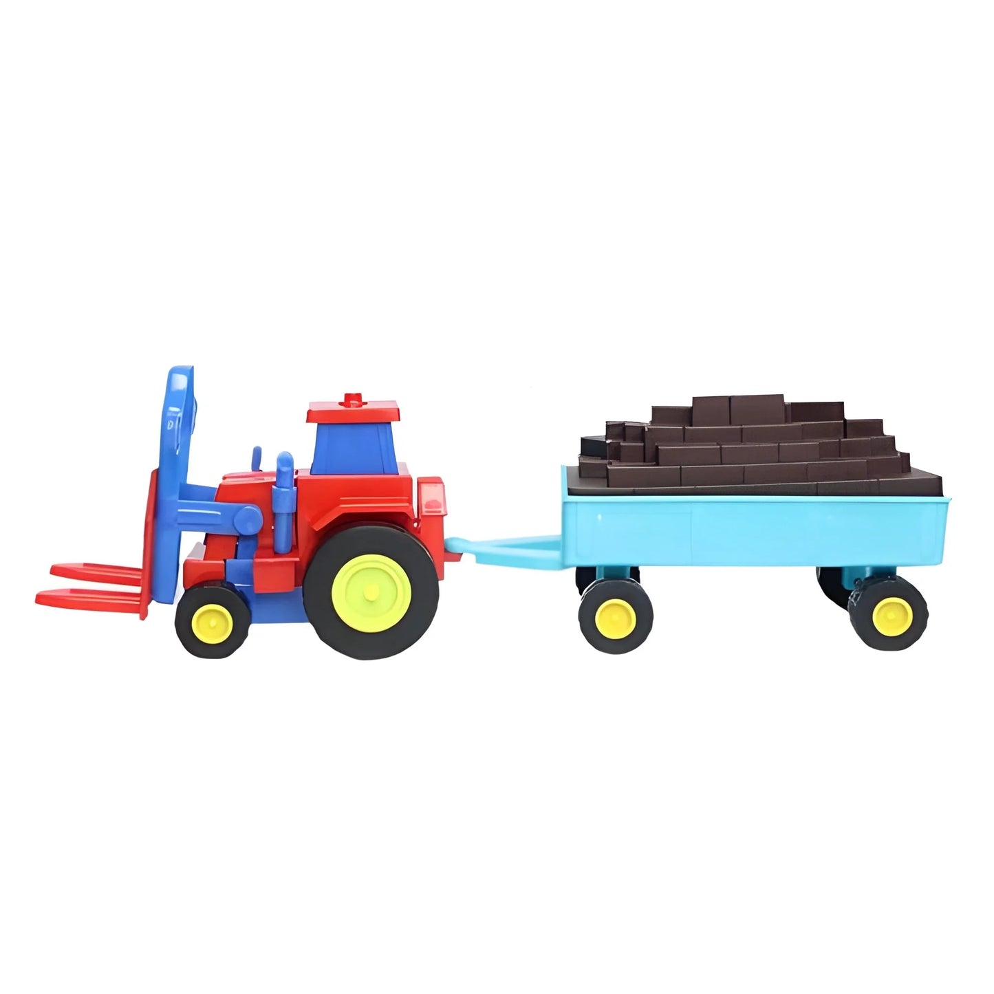 Best plastic tractor toy friction powered with trolley - toys & games | 2025 | fast shipping