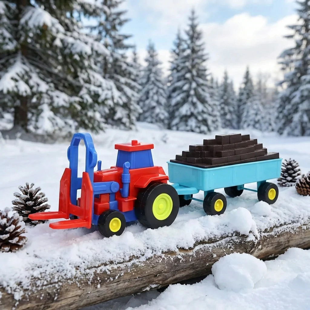 Best plastic tractor toy friction powered with trolley - toys & games | 2026 | fast shipping